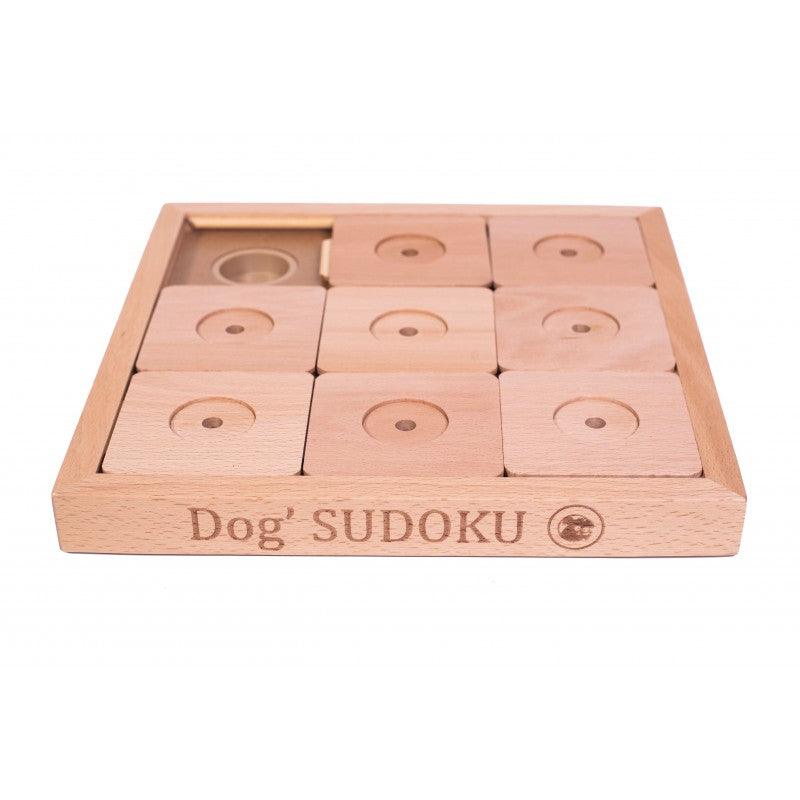 Hjernetrim hund - Sudoku 8 brikker natur - Dyrekompaniet
