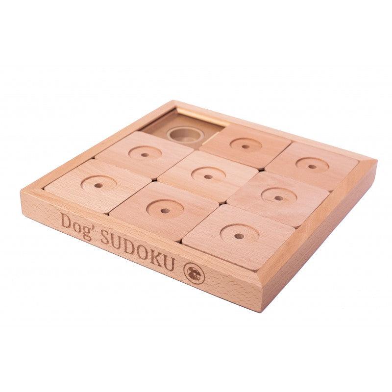 Hjernetrim hund - Sudoku 8 brikker natur - Dyrekompaniet