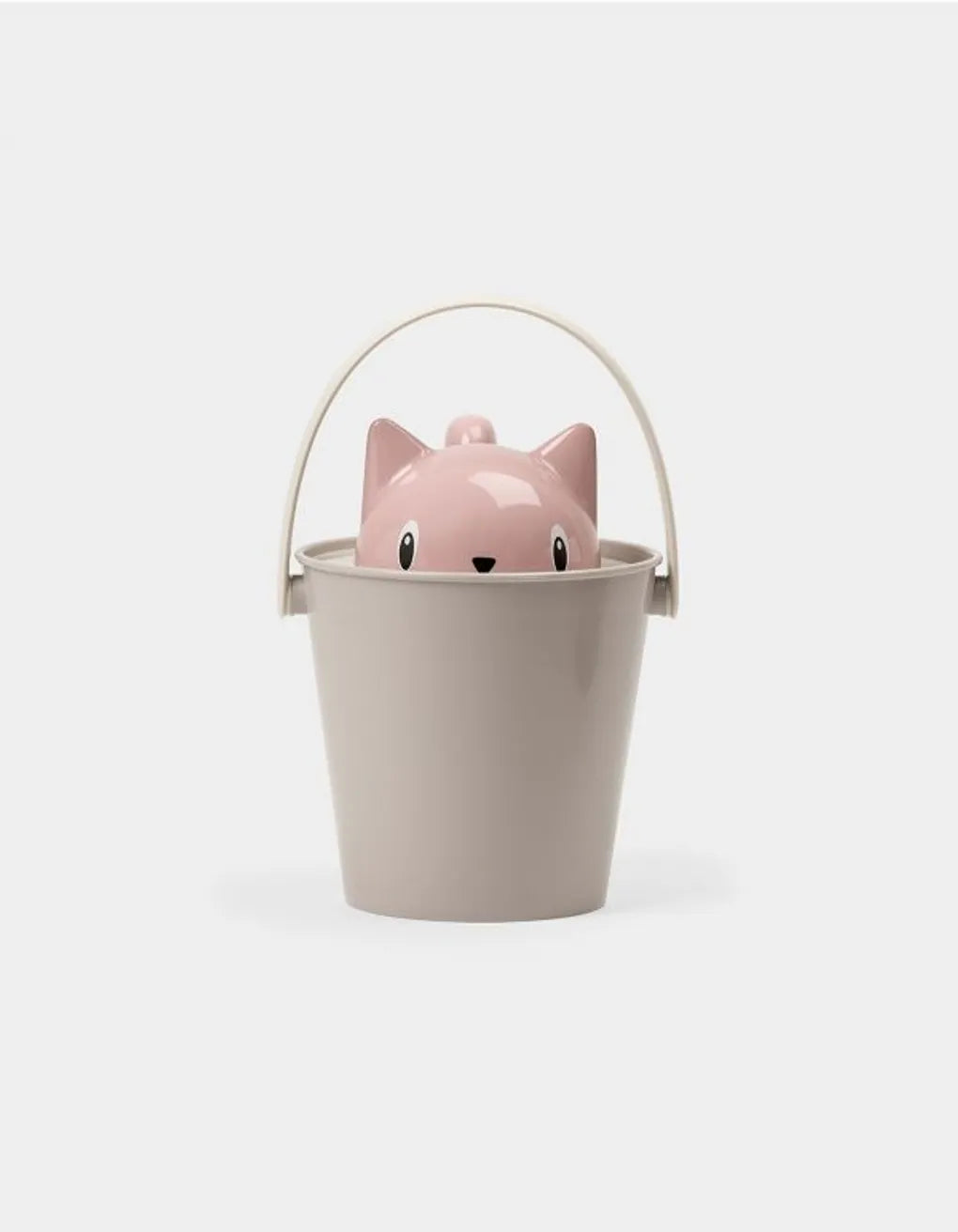 Oppbevaring tørrfor katt beige/rosa - Dyrekompaniet