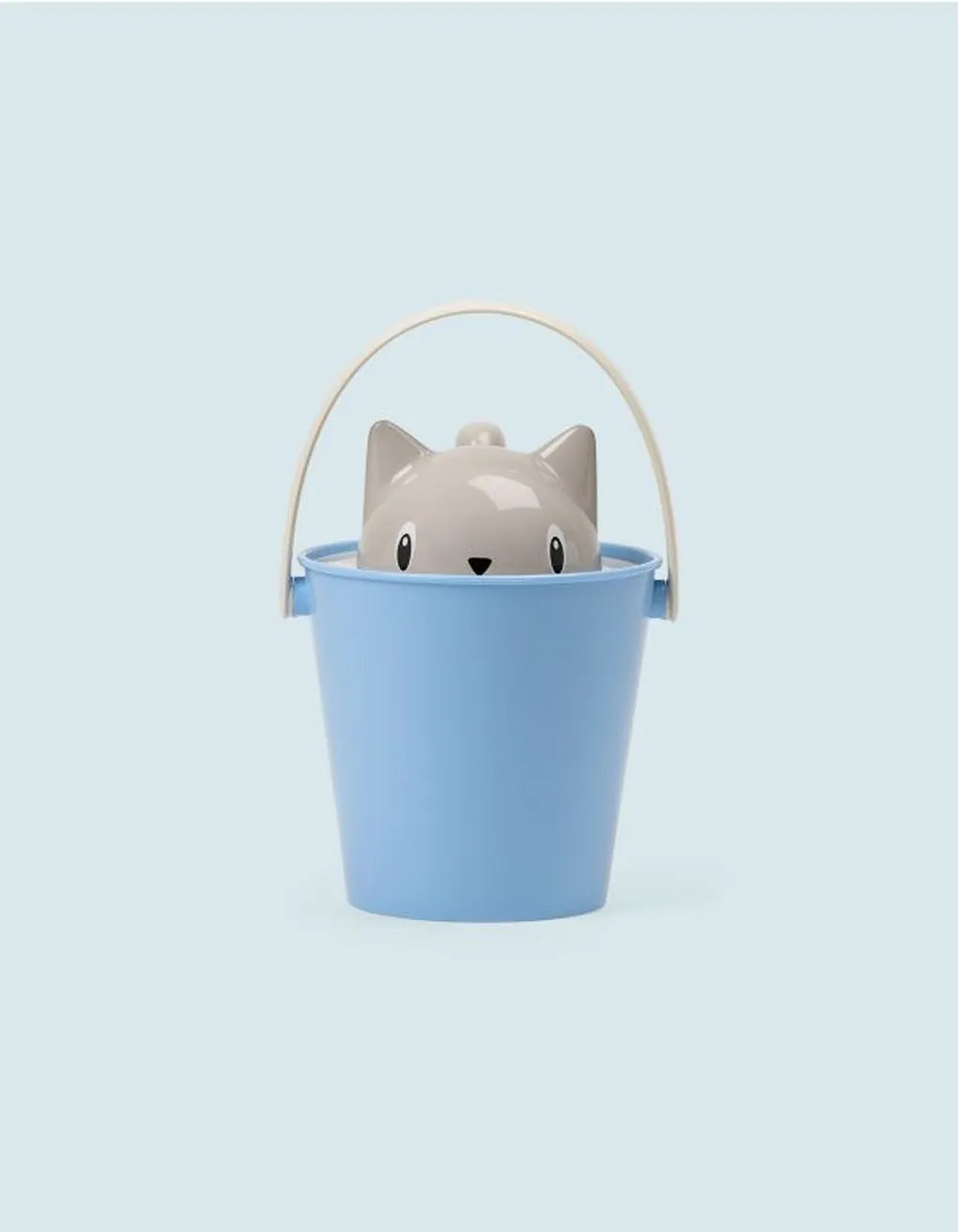 Oppbevaring tørrfor katt blå/beige - Dyrekompaniet