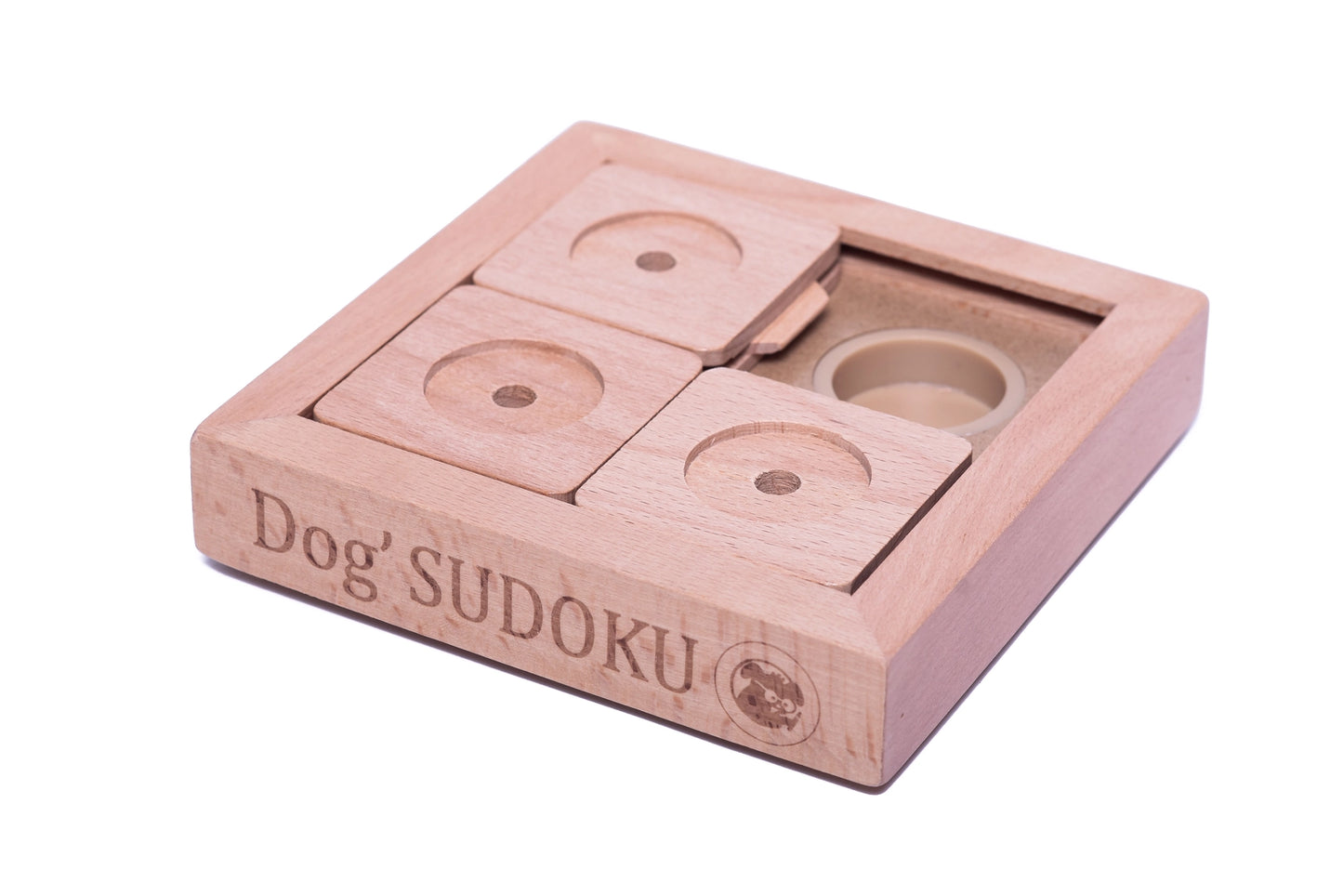 Hjernetrim for hund og katt - Sudoku 3 brikker
