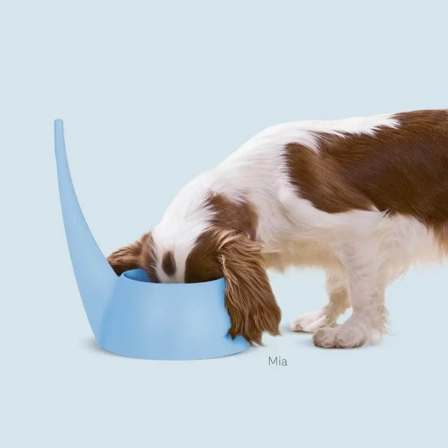 Hundeskål til hund med lange ører - beige - Dyrekompaniet